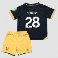 West Ham United Tomas Soucek #28 Tretí Detský futbalový dres 2025-26 Krátky Rukáv (+ trenírky)